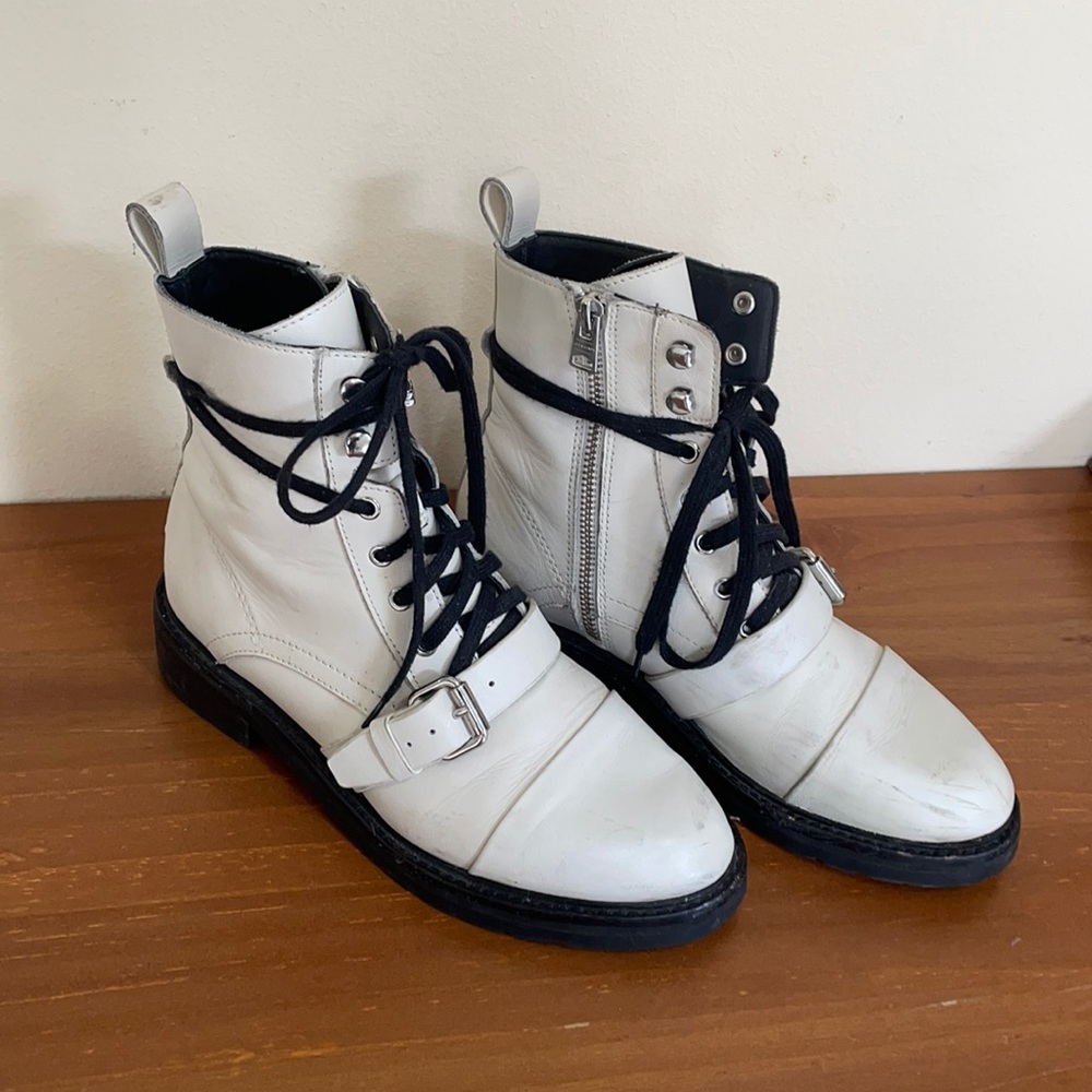 Allsaints combat boots